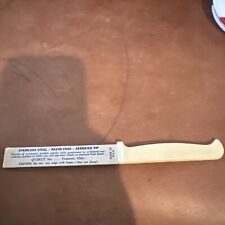 Vintage Knife Quikut Razor Edge Serrated Tip Knife Made In USA Fremont Ohio picture