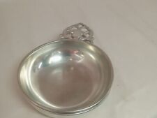 Set Of 2 Royal Holland Pewter Bowl Catch-All Trinket Coin Dishes Flat Handle A35 picture