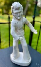 Vintage ELVIS PRESLEY Ceramic Figurine Repaired no Guitar Statue 19” AS IS rare picture