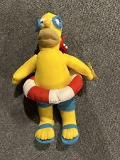 The Simpsons Plush Homer Pool Floaty Swimming 15