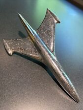 Used 1953 Ford Hood Ornament Rocket Plane Style Emblem picture