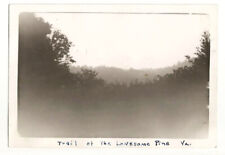 Trail Lonesome Pine Virginia VA Real Photo  c1930s picture
