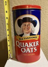 Limited Edition Old Fashioned Quaker Oats Metal Tin Can 2005  RARE picture