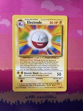 Pokemon Card Electrode Base Set Rare 21/102 Near Mint picture