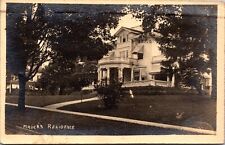 Real Photo Postcard Mauck's Residence in Hillsdale, Michigan picture