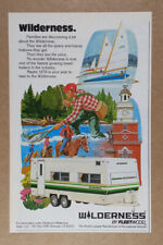 1979 Fleetwood Wilderness Travel Trailer vintage print Ad picture