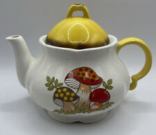 NOS Vintage 1979 Sears Roebuck and Co. Merry Mushroom Ceramic Teapot picture