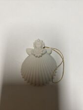 Margaret Furlong Angel Shell 1996 Sunflower Ceramic Ornament Christmas Holiday picture