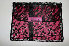 SCHIAPARELLI Shocking pink papeteries stationery set in lace holder  picture