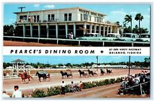c1960 Pearce's Dining Room Ben White Raceway Orlando Florida FL Vintage Postcard picture