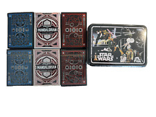 Great Lot of 6 theory11 Playing Cards Star Wars + Bonus 2 Deck Tin picture