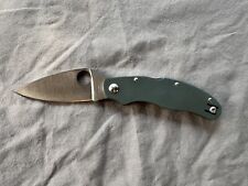 Spyderco Caly 3 Sprint Run HAP40/SUS410 Green G10 Handles Knife (C113GPGR) picture