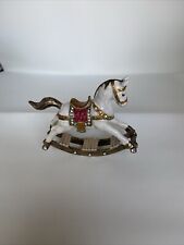 Ciel Collectables Rocking Horse Trinket Box. Beautifully Made with Enamel  picture