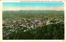 Postcard: BIRD'S EYE VIEW OF HOT SPRINGS NATIONAL PARK, ARK., FROM STE picture