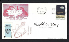 Harold Urey signed cover Nobel Prize Chemistry also Examined Lunar Rocks picture