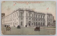 Postcard Post Office Seventh & Mission San Francisco, California Vintage 1909 picture