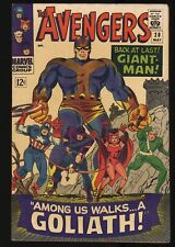 Avengers #28 FN/VF 7.0 1st Appearance Collector Giant-Man Becomes Goliath picture