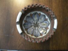 Clay ceramic  ASHTRAY trinket bowl from spain beautiful ART E9 picture