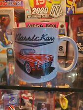 Vintage Klassic Kars Red Corvette Coffee Mug  The Love Mug Inc NEW MAN CAVE  picture