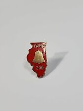 IWBA Illinois Women's Bowling Association 200 High Game Pin 1982 Belleville picture