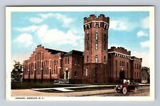 Oswego NY-New York, Panoramic View Armory, Antique Souvenir Vintage Postcard picture