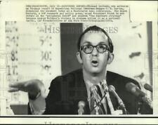 1970 Press Photo Michael Lottman at Washington news conference - now19503 picture