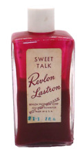 Vintage 1950's Revlon Lastron Nail Polish 2 oz. Glass Bottle Sweet Talk  Rare picture