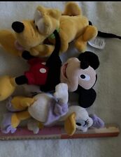 Lot of Disney plush  Mickey Mouse, Pluto & Daisy Duck picture