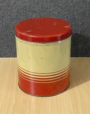 1940'S OLD RELIABLE COFFEE CANISTER WITH LID picture