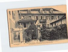 Postcard Pension Chabert où Lamartine écrivit (le Lac), Aix-les-Bains, France picture