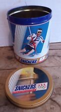 Vintage Collectable 1992 Snickers U.S. A. Olympics Metal Tin picture