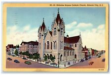 1947 St. Nicholas Roman Catholic Church Chapel Atlantic City New Jersey Postcard picture