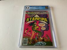 STARFIRE 1 CGC 9.4 WHITE PAGES WOMAN REBEL ENSLAVED WORLD DC COMICS 1976 picture