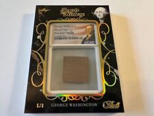 George Washington 2024 Leaf Pop Century Pearls Of History President Artifact 5/8 picture