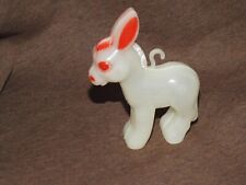 Rosbro Carnival Christmas Ornament 1950s Glow in Dark Donkey Vintage Christmas picture