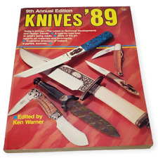 KNIVES '89 - 9th Annual Edition Today's Knives 1989 edited by Ken Warner PB picture