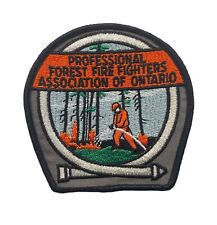 Professional Forest Fire Fighters Association of Ontario Patch  picture