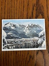 Germany Bavaria Garmisch Partenkirchen Vintage Postcard c1955 picture