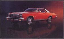 1977 Chevrolet Malibu Classic Landau Coupe dealer postcard picture