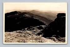 Mt. Mansfield Summit Stowe Vermont c.1933 - Real Photograph Postcard RPPC picture