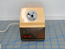 Vintage Brother Opus 660 Electric Pencil Sharpener 1960s Beige Tested & Working picture