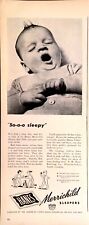 1944 Hanes Merrichild Sleepwear Vintage Print Ad Underwear Men Women Cotton picture
