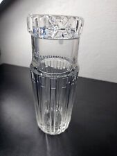 TIFFANY& Co Atlas Crystal Decanter Engraved Unforgettable Carafe Low Ball picture