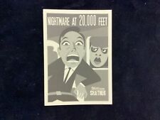 TWILIGHT ZONE ARCHIVES WILLIAM SHATNER CHARACTER ART CARD picture