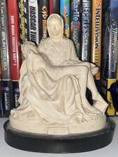 Michelangelo Vatican Reproduction Of La Pieta Statue Sculture - Marble 3 Pounds picture