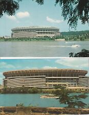 (2) MLB Pittsburgh Pirates NFL Steelers Three Rivers Stadium Postcards Lot #2 picture