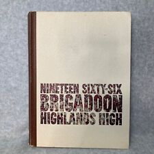 Vintage 1966 Highlands High San Antonio Texas Brigadoon Yearbook picture