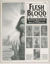 Flesh and Blood Set II Steve Fastner & Rich Larson Fantasy Woman Art Portfolio picture