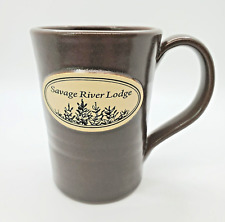 Deneen Pottery Handthrown Coffee Mug Savage River Lodge Frostburg Maryland picture