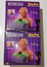 Lot 2 - Chia Pet WEDNESDAY Decorative Pottery Planter Addam’s Family NEW picture